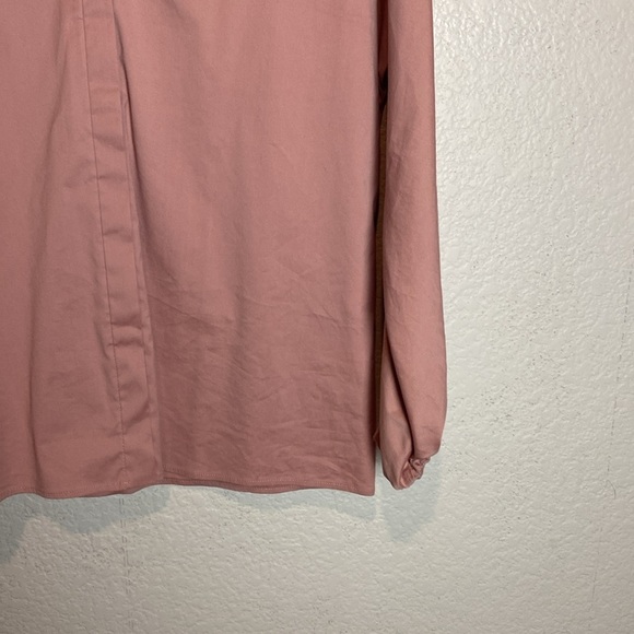 Zara mauve button-down top - Picture 5 of 6